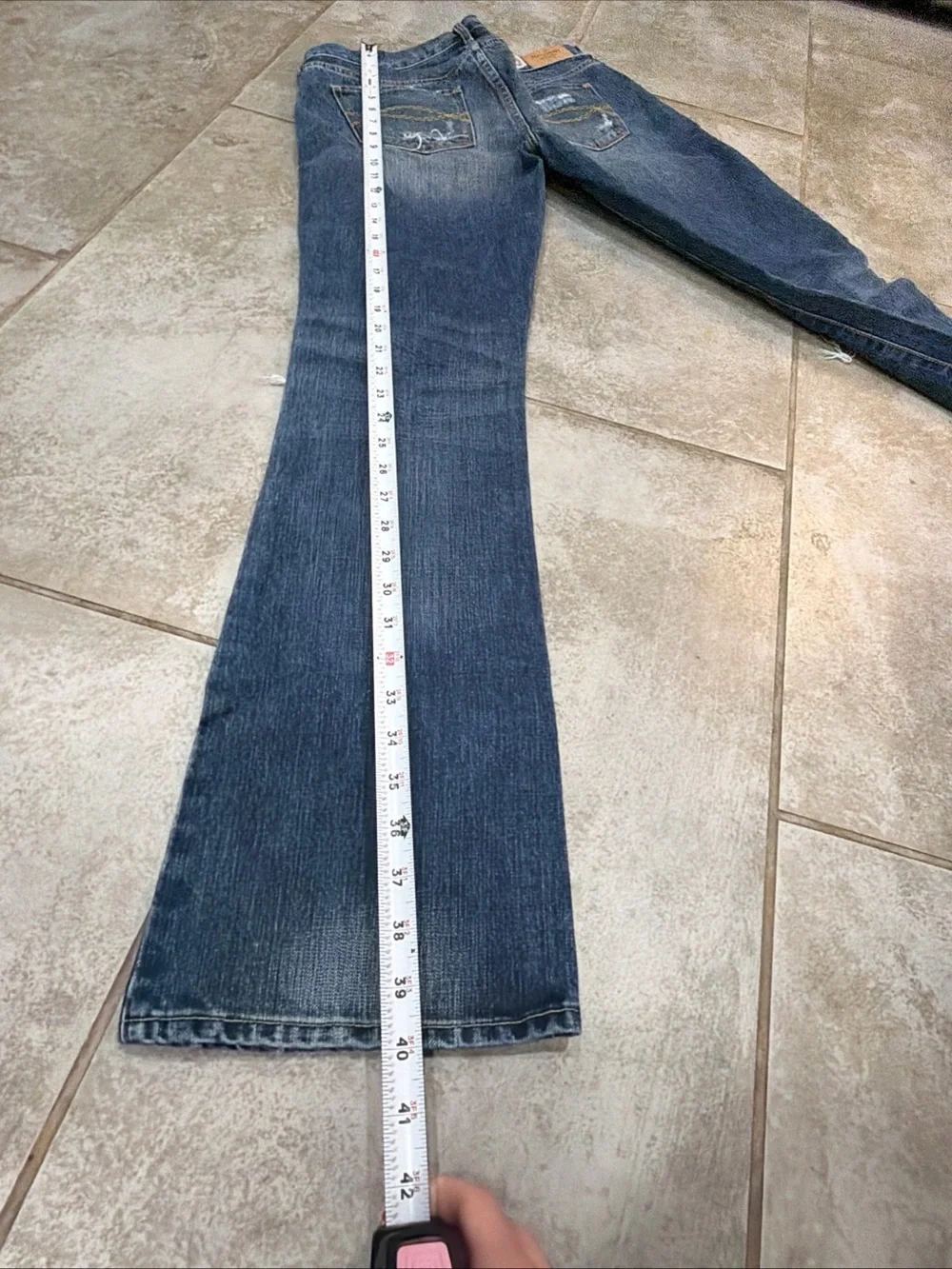 NWT Abercrombie And Fitch Emma Bootcut Distressed Jeans Size 6R